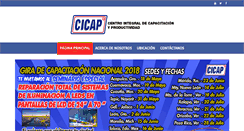 Desktop Screenshot of cicap.edu.mx